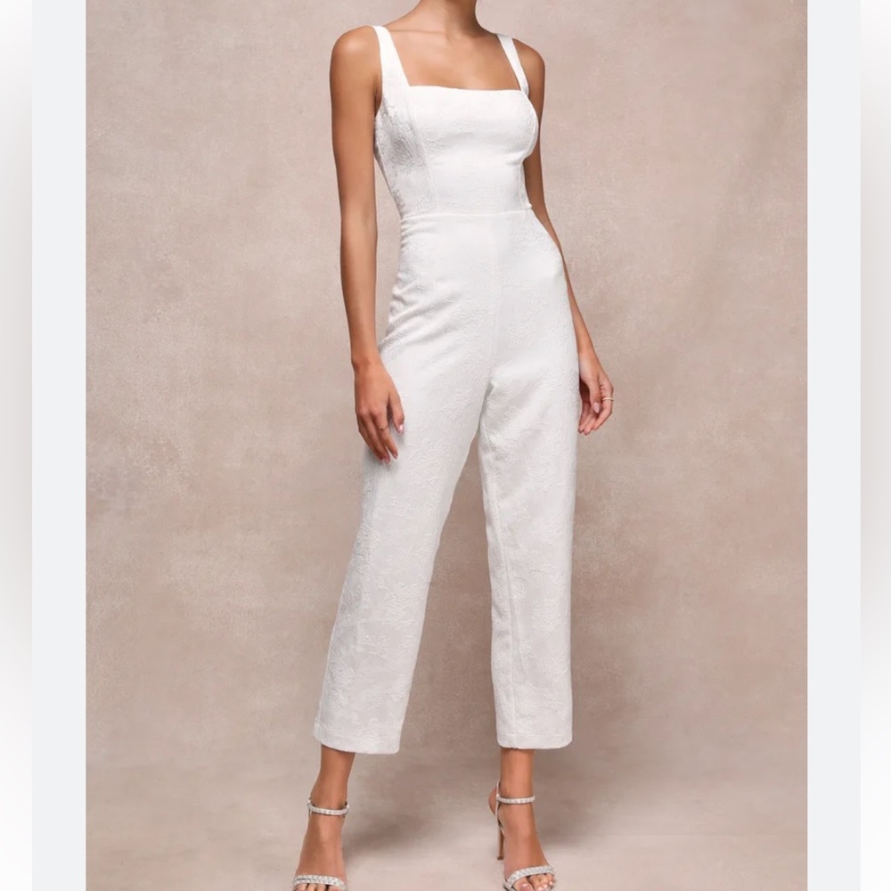 White jumpsuit